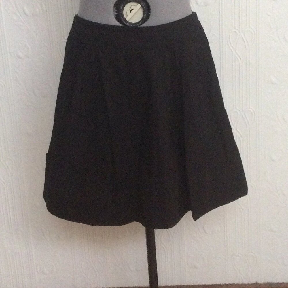 Vintage black cotton mini skirt low waist by Marc Jacobs
